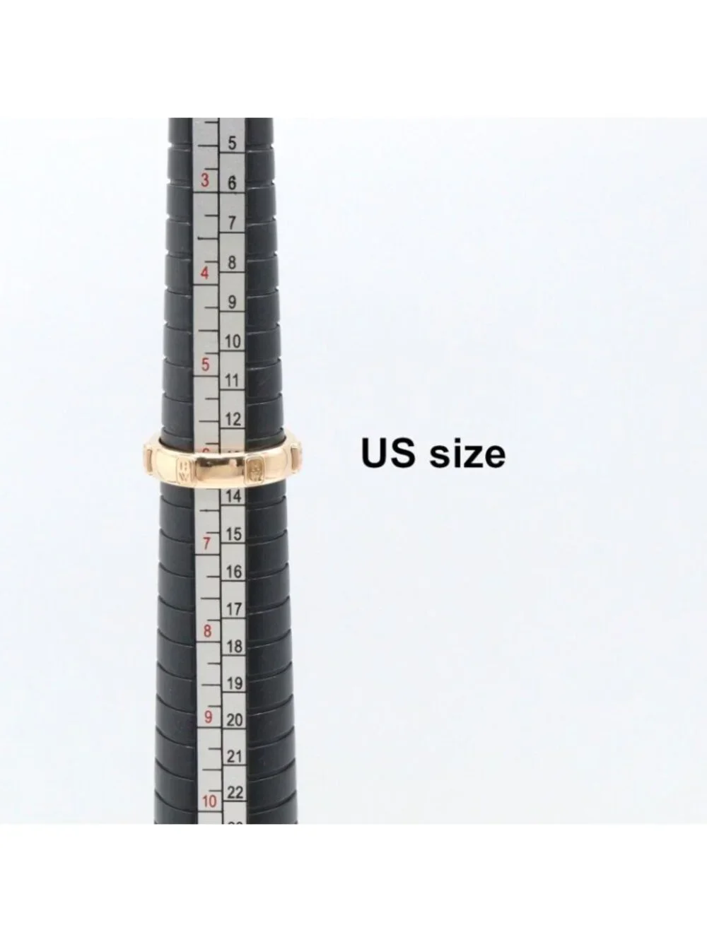 Harry Winston Ring HW Logo Band 18k Pink Gold Diamond